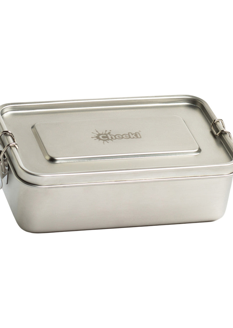 Cheeki Stainless Steel Lunch Box Hungry Max 1.2l