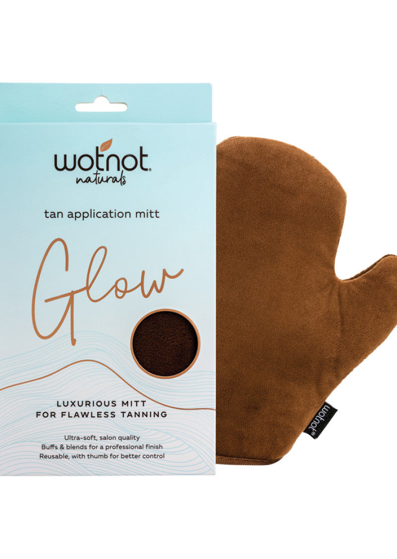 Wotnot Nat Glow Mitt Tan Application