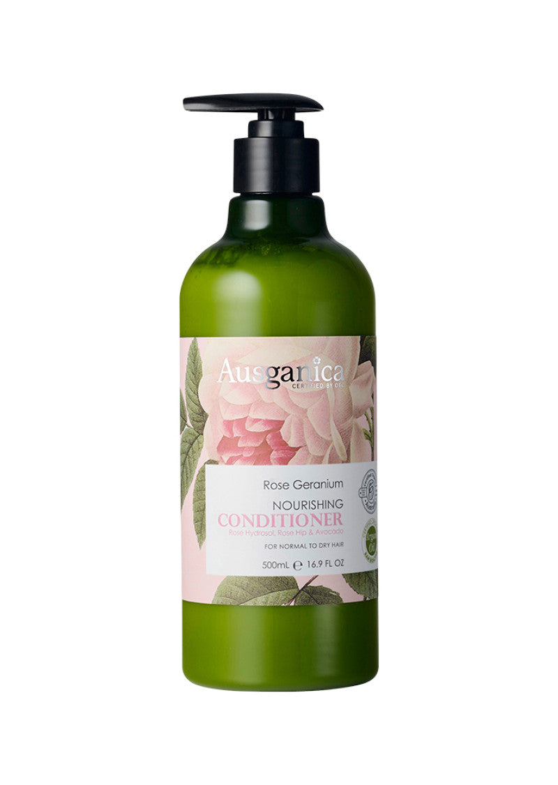 Ausganica Org Conditioner Rose Geranium Nourishing 500ml