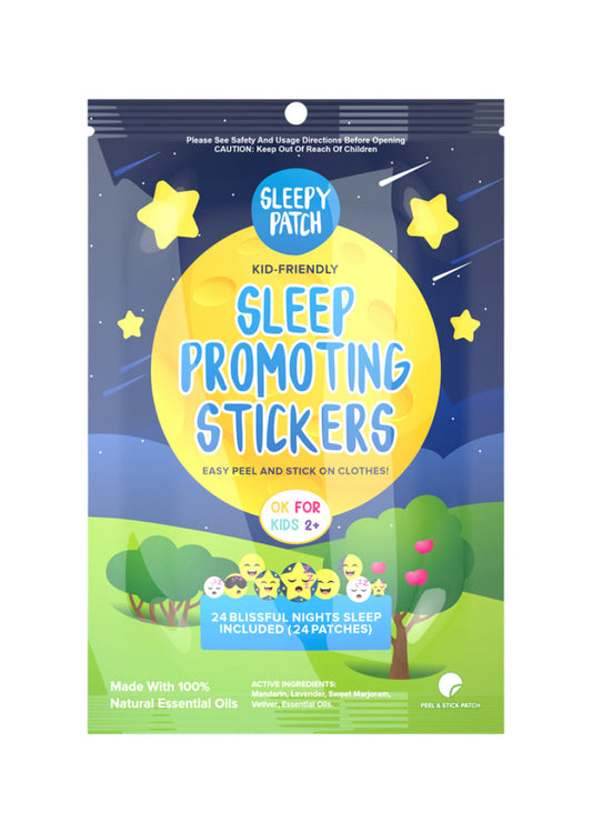 NATPAT SleepyPatch Org Sleep Promoting Stickers x 24 Pack