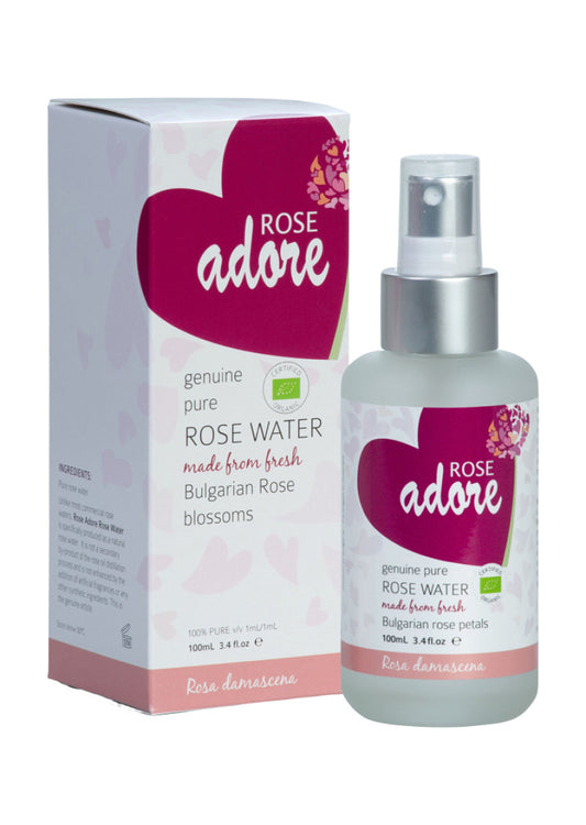 Byron Bay Free Spirit Rose Adore Org Rose Water Spr 100ml