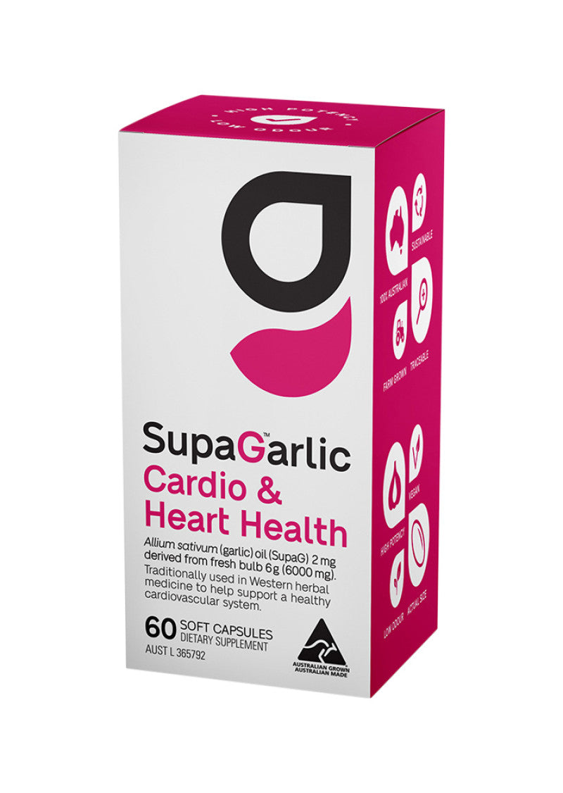 SupaGarlic Cardio and Heart Health 60c