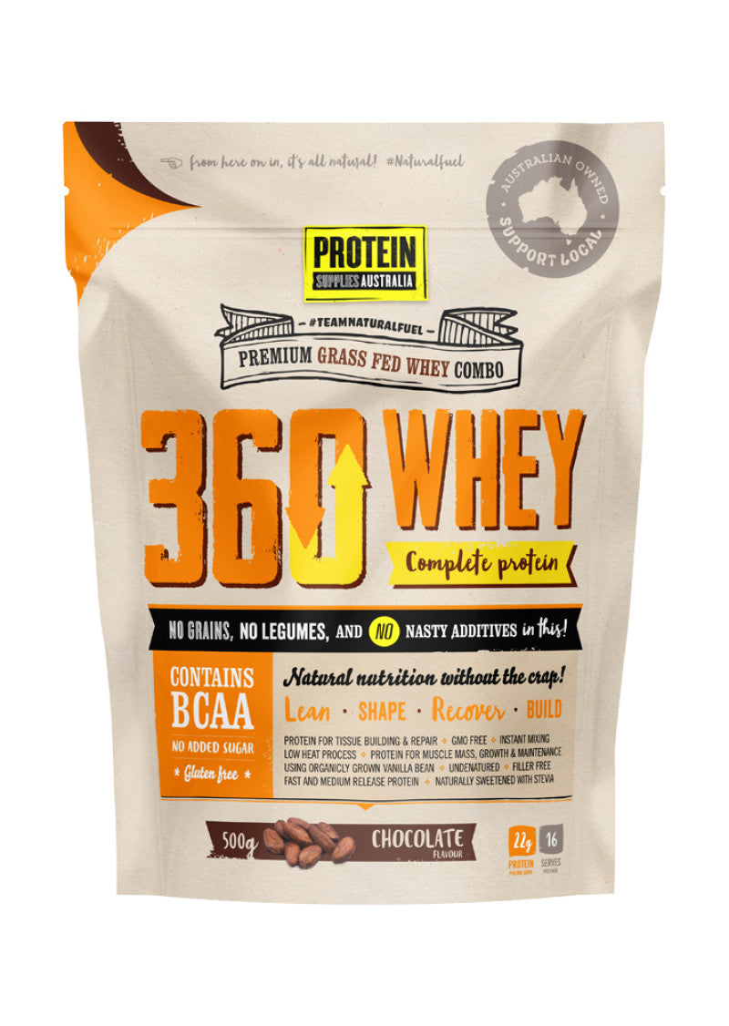 Protein Supplies Protein 360 Whey Chocolate 500g