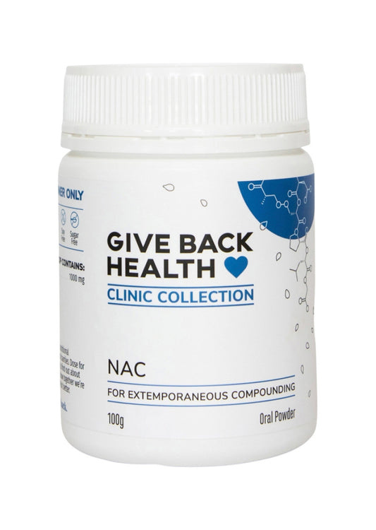 Give Back Health Clinic Coll NAC 100g