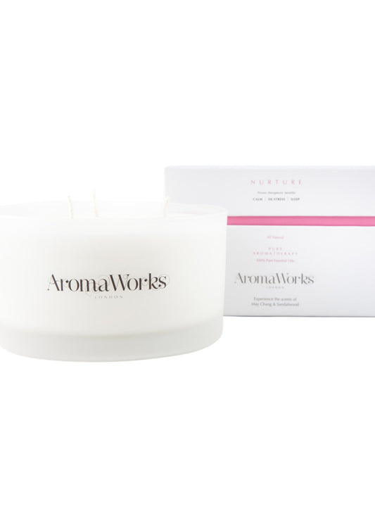 AromaWorks Candle (3 Wick) Nurture Large 400g