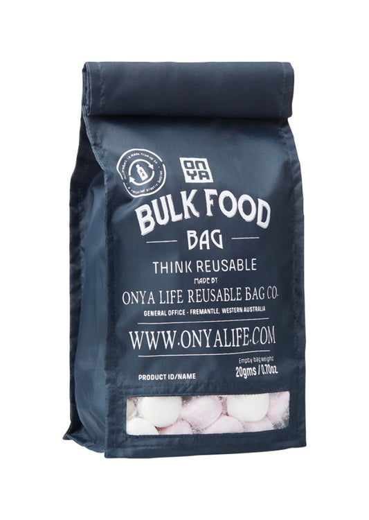 Onya Reusable Bulk Food Bag Charcoal (Medium)