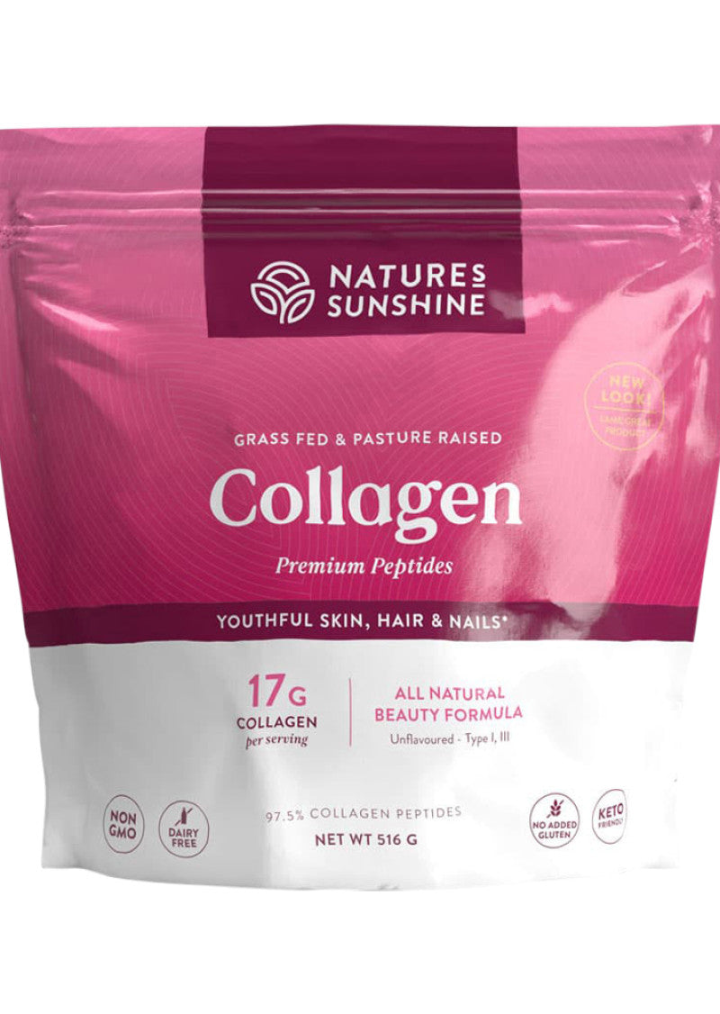 Nature's Sunshine Collagen (Premium Peptides) Unflavoured 516g