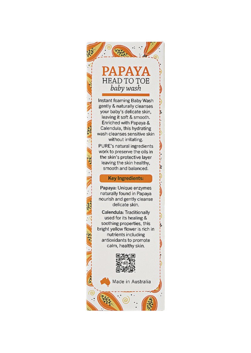 P'URE Papayacare Baby Papaya Baby Wash 150ml