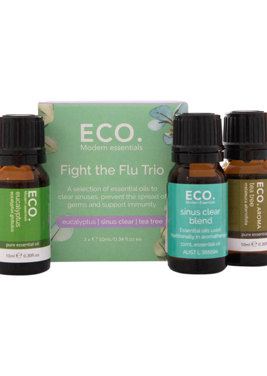 ECO Mod Ess Essential Oil Trio Fight The Flu 10ml x 3 Pack