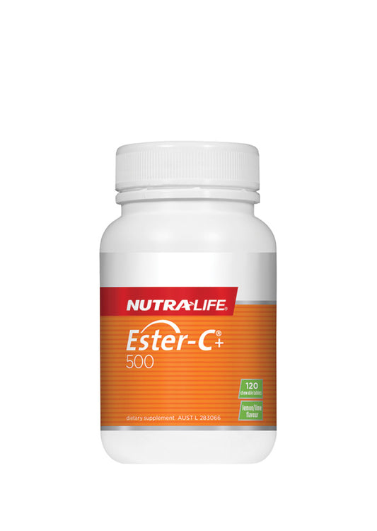 NutraLife Ester C 500mg Chewable 120t