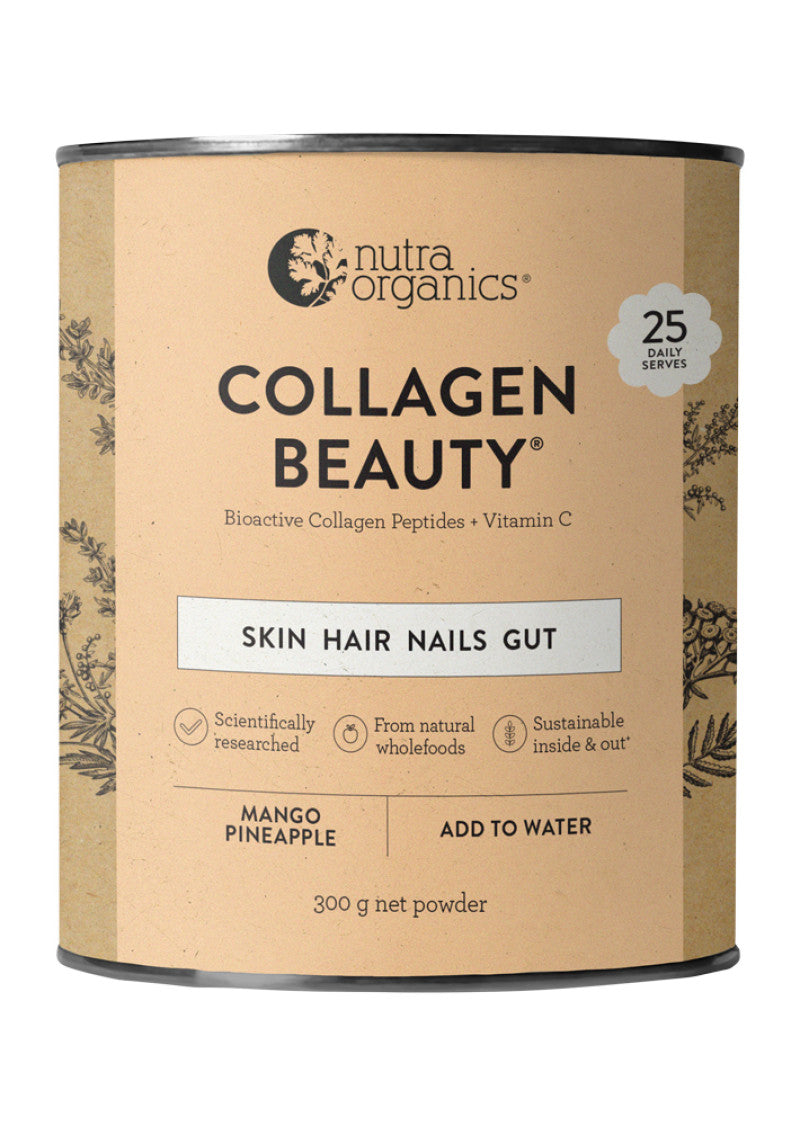 Nutra Organics Collagen Beauty Tropical 300g