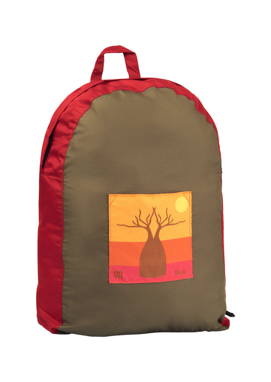 Onya Backpack Olive Chilli Boab