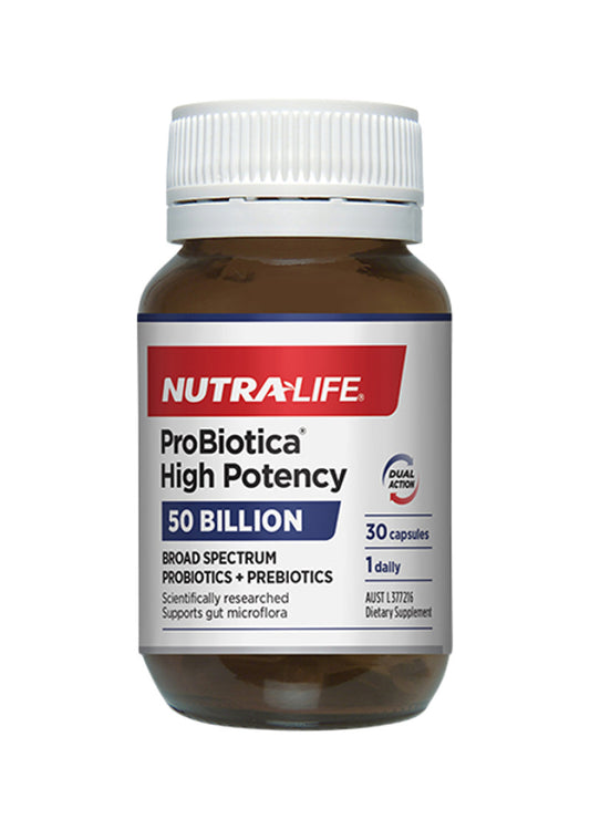 NutraLife ProBiotica High Potency (50 Billion) 30c