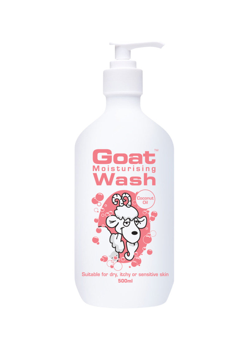 Goat Soap Aust Wash Coconut 500ml