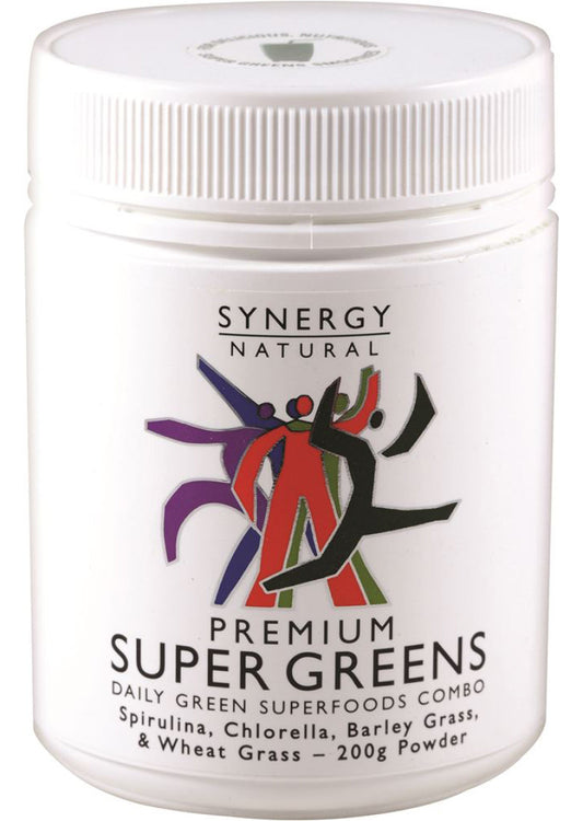 Synergy Natural Premium Super Greens Powder 200g