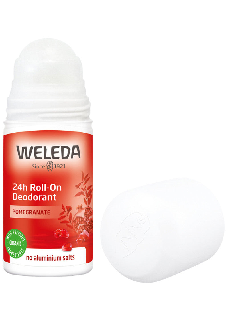 Weleda Deodorant Roll On 24hr Pomegranate 50ml