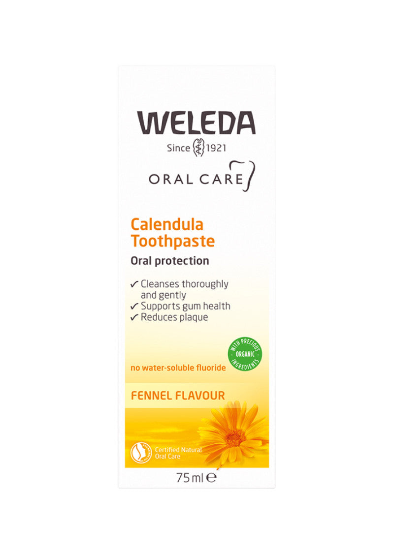 Weleda Oral Care Toothpaste Calendula (Fennel) 75ml