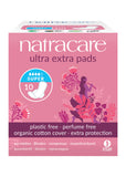 Natracare Pads w Org Cotton Cover Ultra Extra Super x 10 Pack