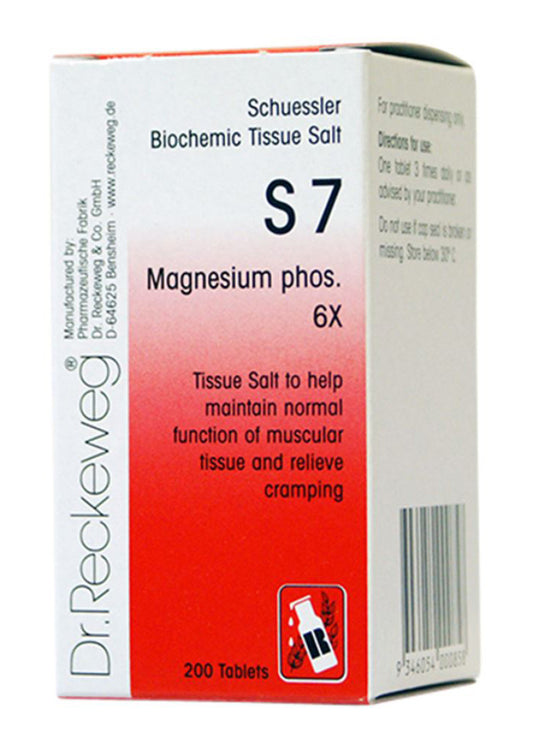 Dr. Reck Schuessler Tiss Salt S7 Magnesium Phos. 6x 200t