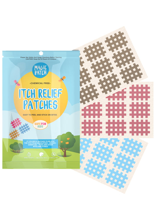 NATPAT MagicPatch Org Itch Relief Patches x 27 Pack