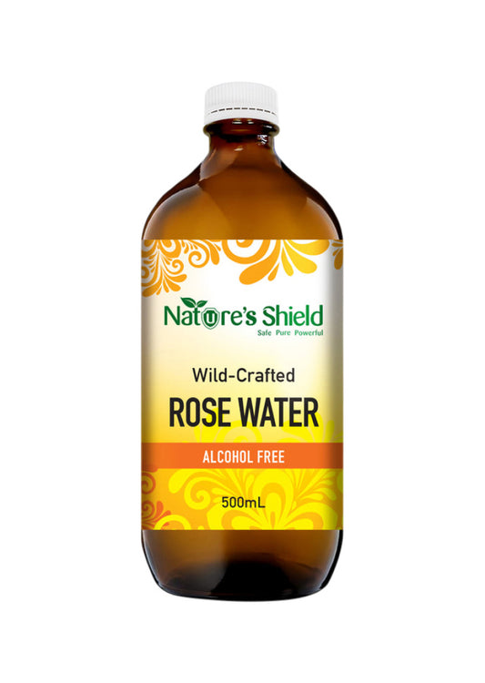 Nature's Shield Wild Crafted Rose Water 500ml