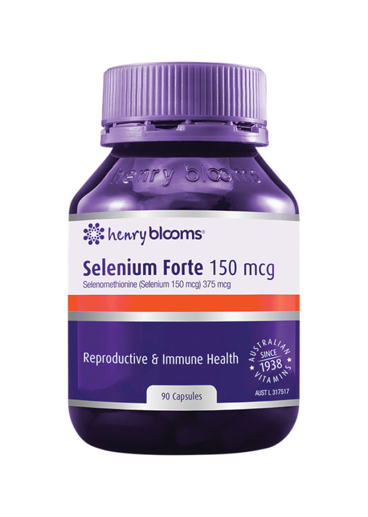 H.blooms Selenium Forte 150mcg 90c