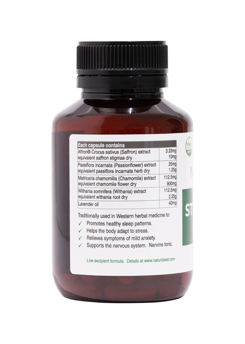 NaturoBest Stress and Sleep PM Formula 60c