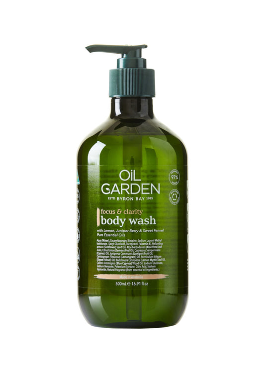 Oil Garden Body Wash Focus and Clarity 500ml