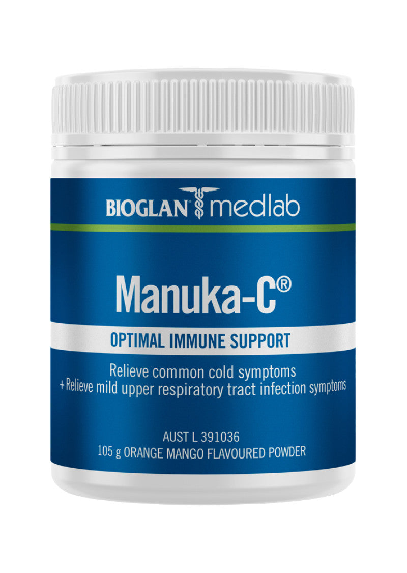 Bioglan Medlab Manuka C Orange Mango 105g