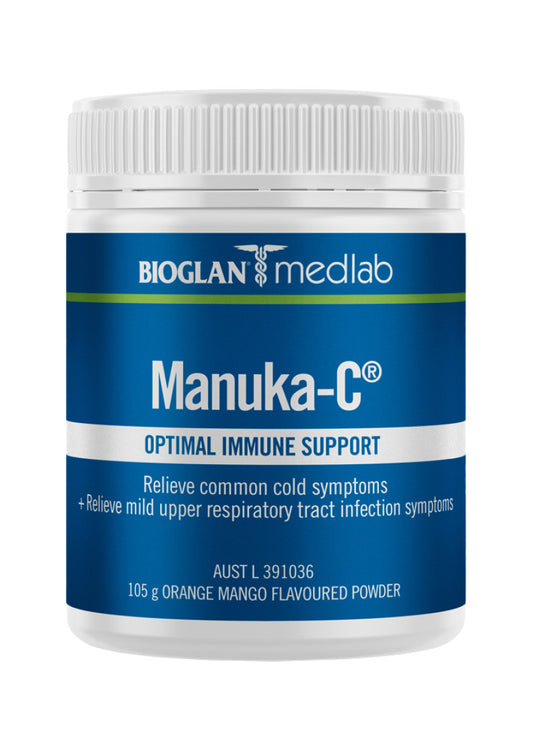 Bioglan Medlab Manuka C Orange Mango 105g