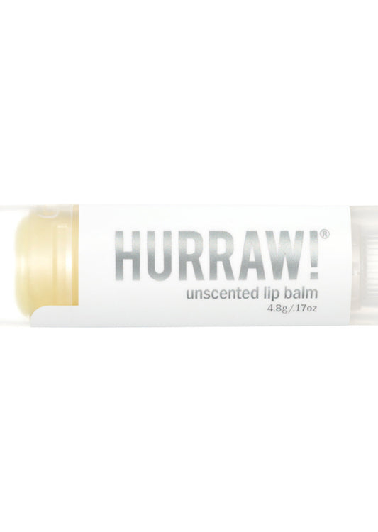 Hurraw! Org Lip Balm Unscented 4.8g