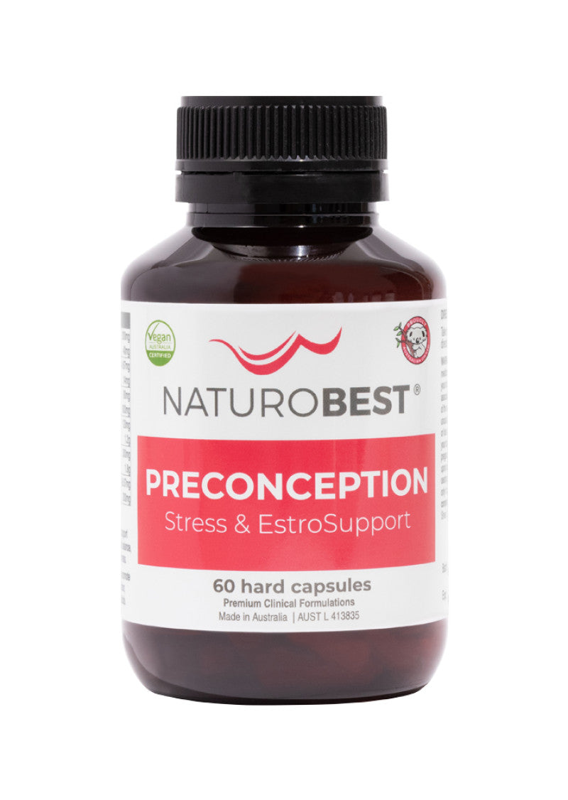 NaturoBest Preconception Stress and EstroSupport 60c