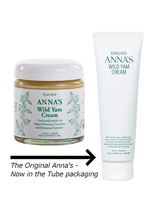 Anna's Wild Yam Cream Tube | The Original from Australia