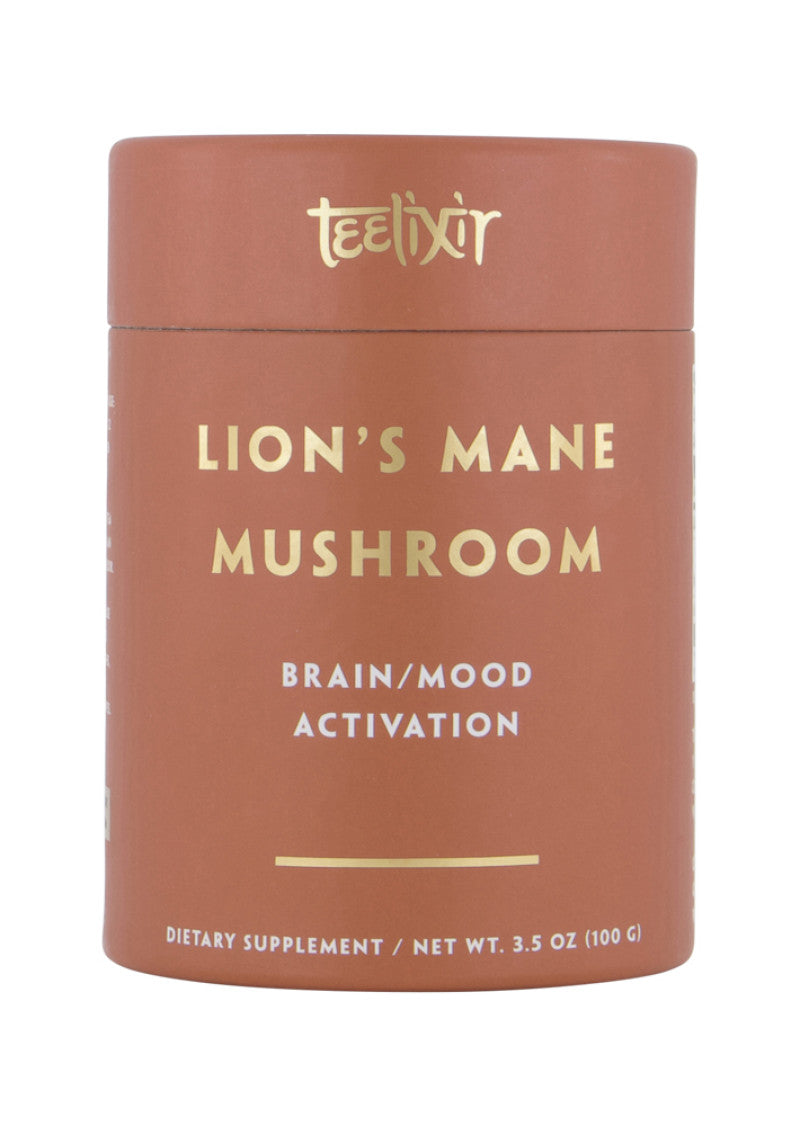 Teelixir Organic Lion's Mane Mushroom 100g