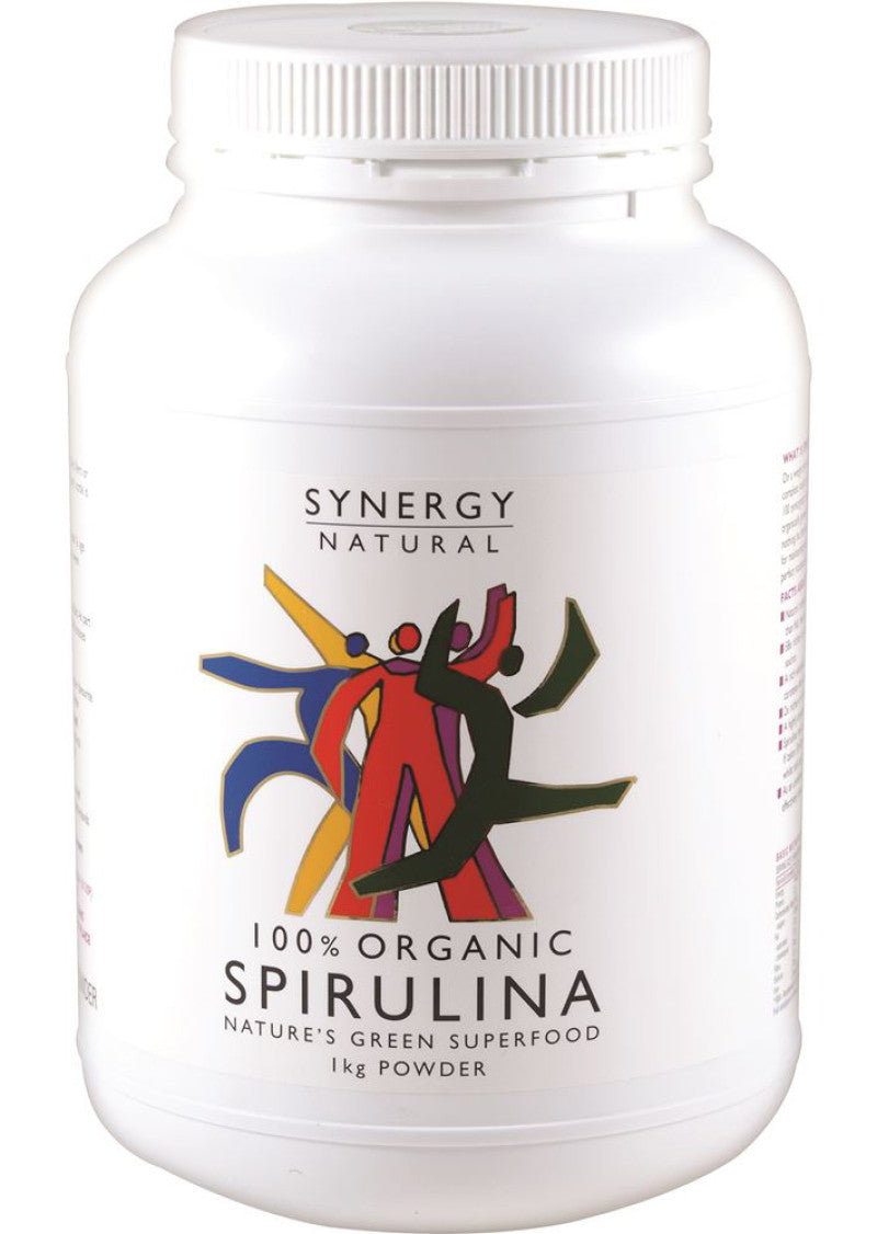 Synergy Natural Organic Spirulina Powder 1kg