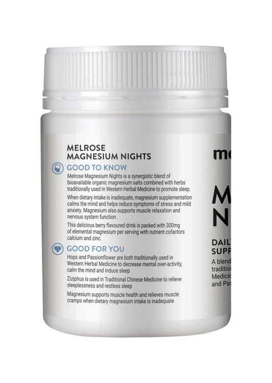 Melrose Magnesium Nights Berry 120g