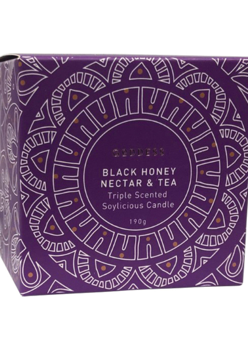 Distillery Soy Candle Goddess Black Honey Nectar Tea 190g