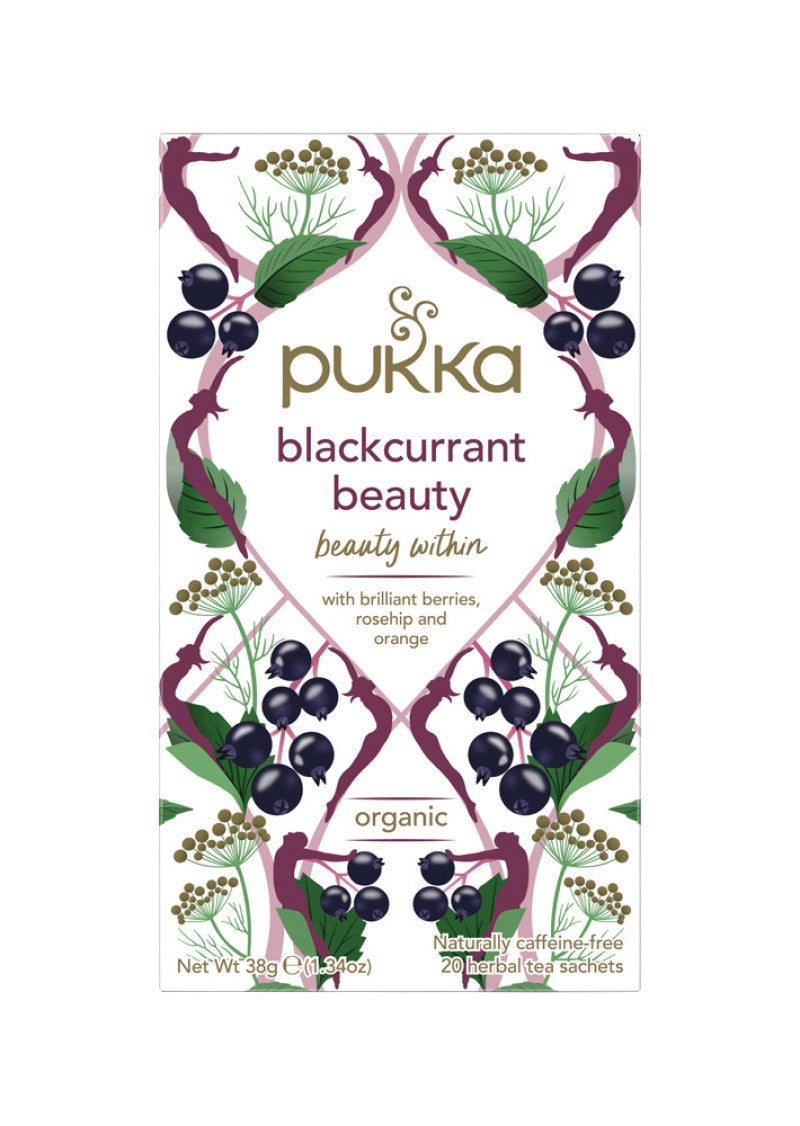 PUKKA ORG BLACKCURRANT BEAUTY X 20 TEA BAGS