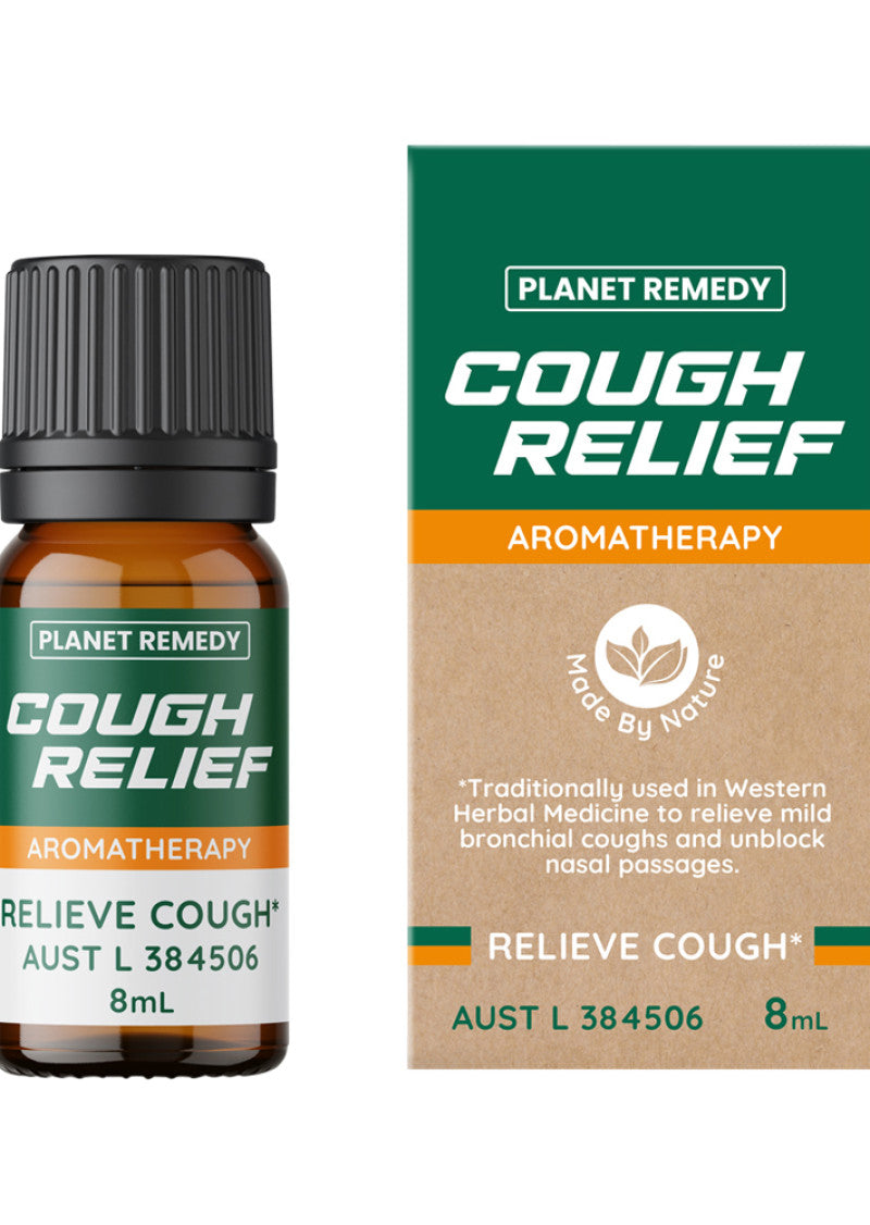 Planet Remedy Aromatherapy Oil Cough Relief 8ml