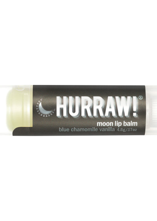 Hurraw! Org Lip Balm Moon (Blue Chamomile Vanilla) 4.8g