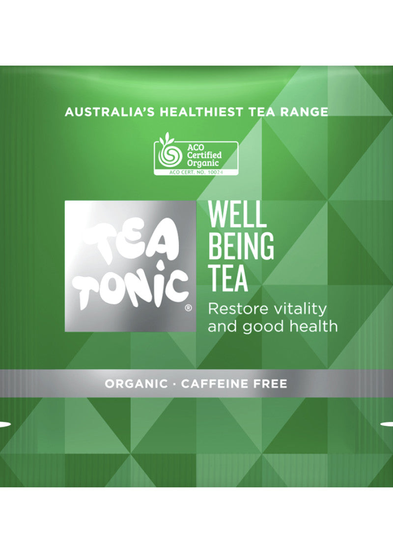 Tea Tonic Organic Well Being Tea x 20 Tea Bags