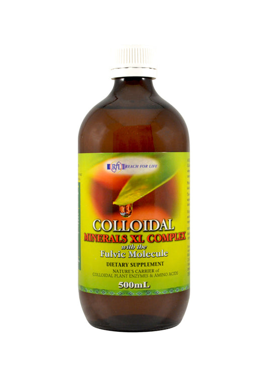 Reach For Life Colloidal Minerals XL with Fulvic Acid 500ml