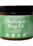 Clover Fields NG Essent Aust Hemp Oil Exfol Salt Scrub 450g