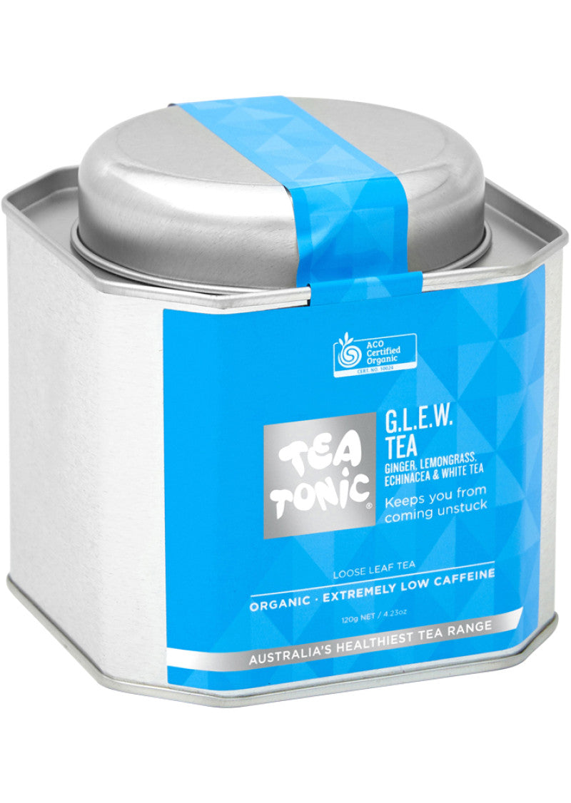 Tea Tonic Organic G.L.E.W. Tea Caddy Tin 120g