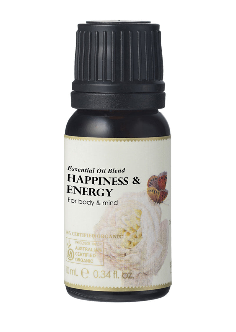 Ausganica Org Essential Oil Blend Happiness Energy 10ml