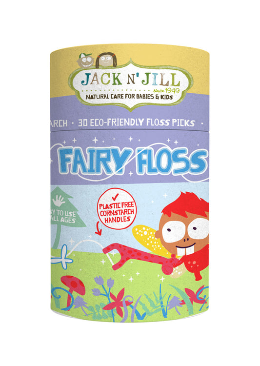 Jack N' Jill Fairy Floss Picks x 30 Pack