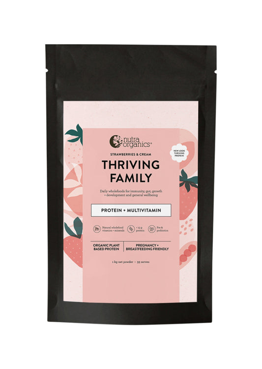 Nutra Org Protein Thriving Family Strawberries Cream 1kg