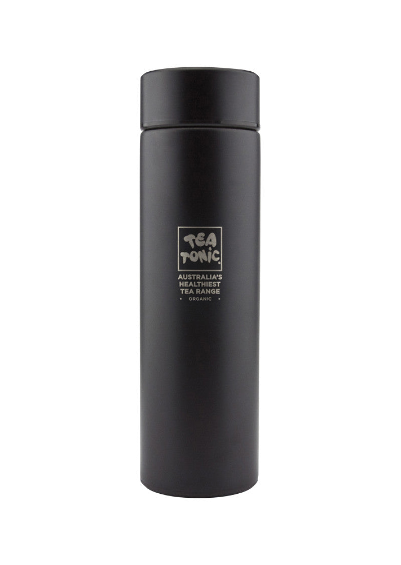 Tea Tonic Bottle Thermal Black 450ml