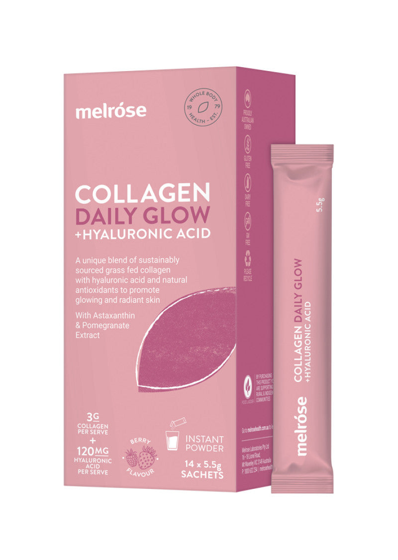 Melrose Collagen Daily Glow Berry Sachet 5.5g x 14 Pack