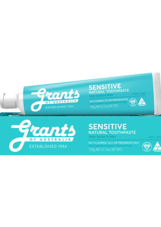 Grants Toothpaste Sensitive with Xylitol and Mint 100g